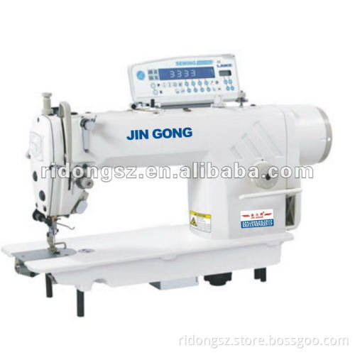 DIRECT-DRIVE HIGH-SPEED LOCKSTITCH SEWING MACHINE WITH AUTO-TRIMMER